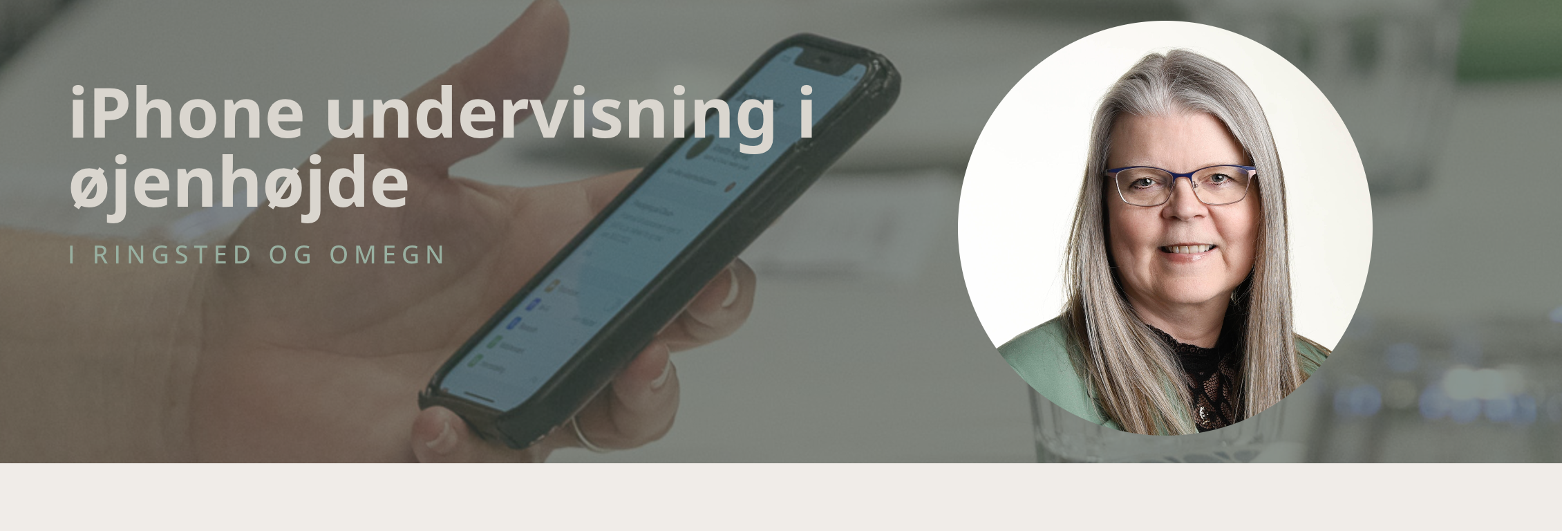 Iværksætter café - IPHONE WORKSHOP - med Ann-Karin Axelgaard
