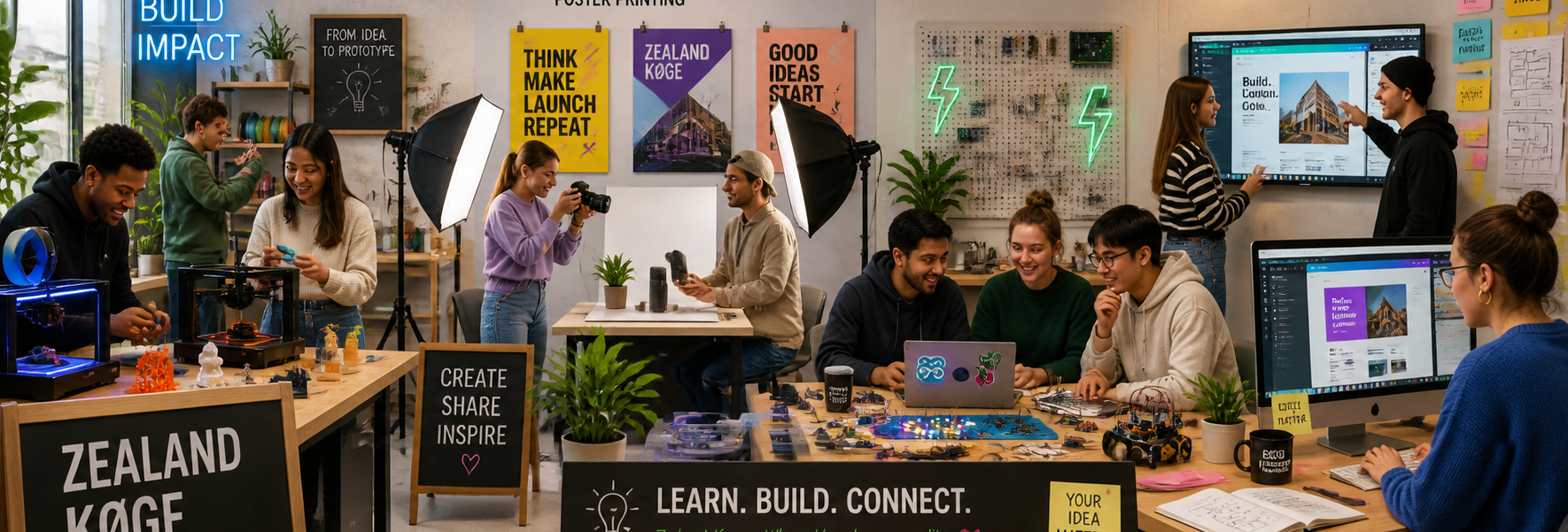 Iværksætteri, AI og labs: Inspiration på Zealand i Køge